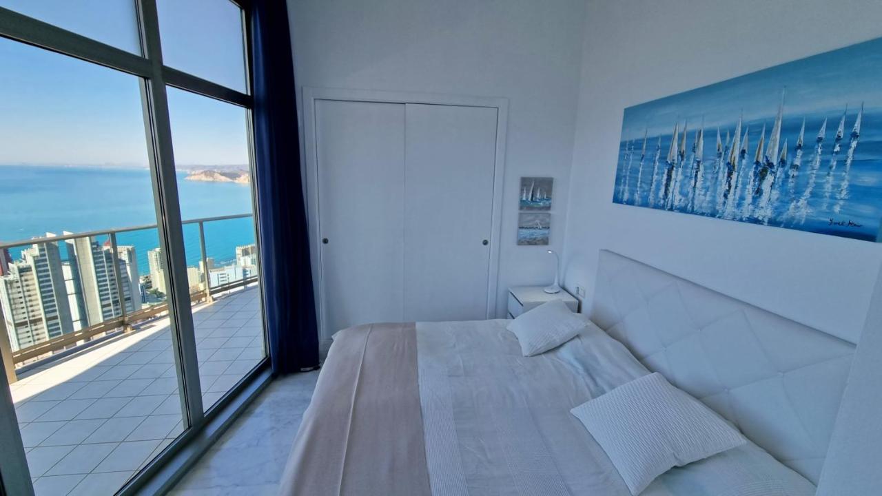 Lujoso apartamento en la planta 40 - Muy soleado Benidorm Exterior foto