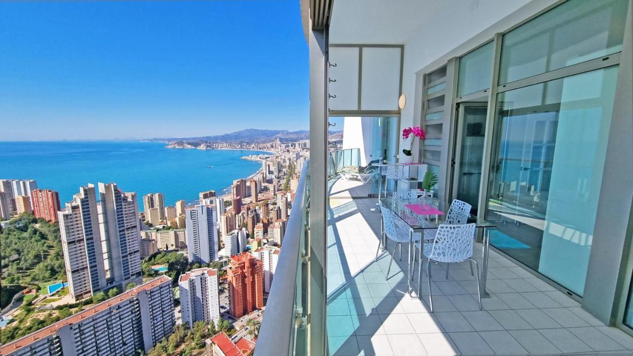 Lujoso apartamento en la planta 40 - Muy soleado Benidorm Exterior foto
