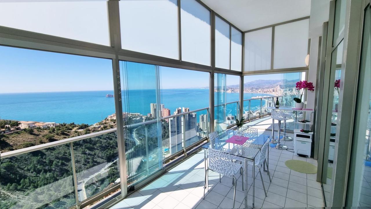 Lujoso apartamento en la planta 40 - Muy soleado Benidorm Exterior foto