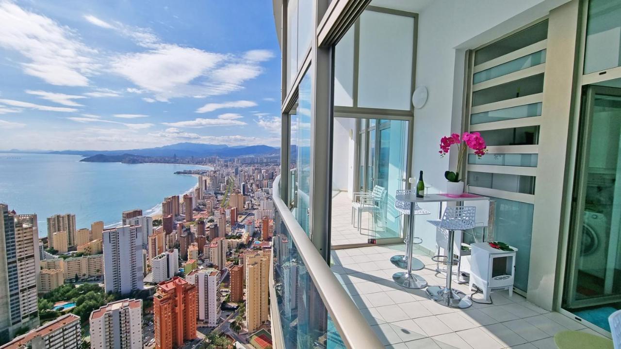Lujoso apartamento en la planta 40 - Muy soleado Benidorm Exterior foto