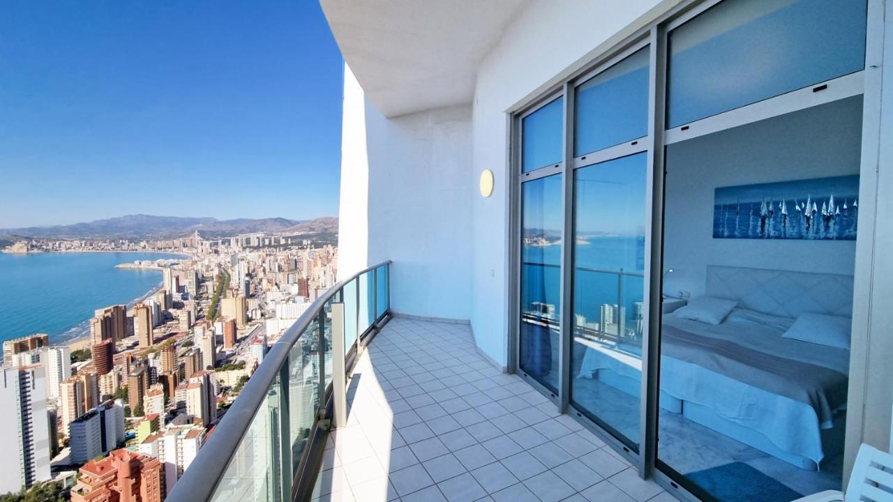 Lujoso apartamento en la planta 40 - Muy soleado Benidorm Exterior foto