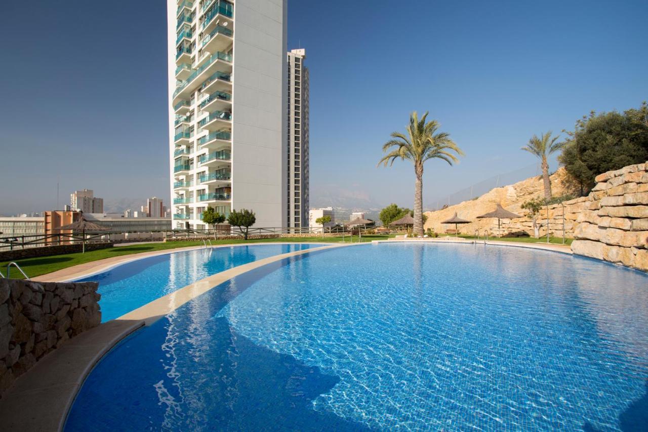 Lujoso apartamento en la planta 40 - Muy soleado Benidorm Exterior foto